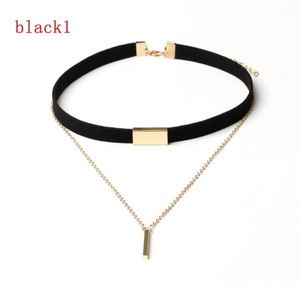 Velvet Chain Choker